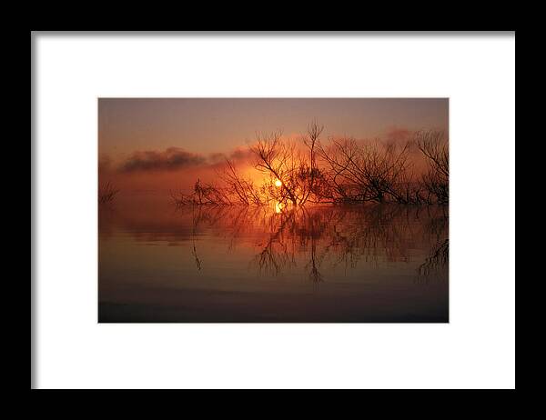 Astronomy Framed Print featuring the photograph North Carolina Sunrise by Frederica Georgia
