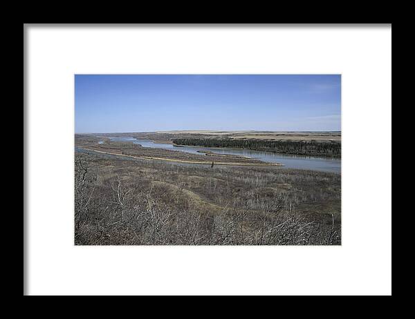 River Framed Print featuring the photograph North Saskatchewan River by Ellery Russell