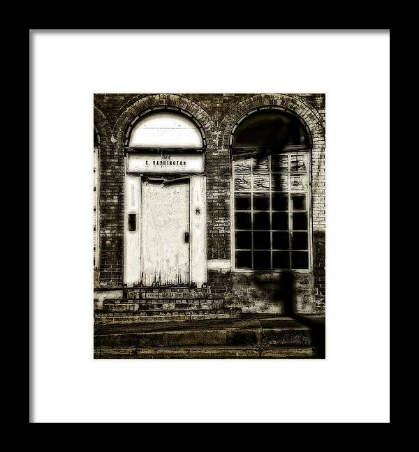Abandoned Framed Print featuring the photograph Number 104 by Mark Alder