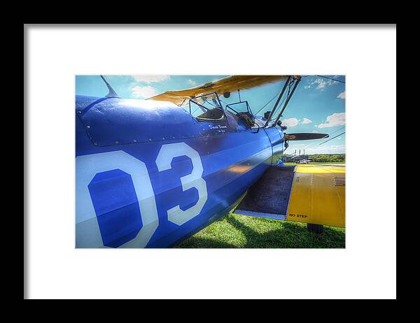 Plane Framed Print featuring the photograph Number Three by Michael Donahue