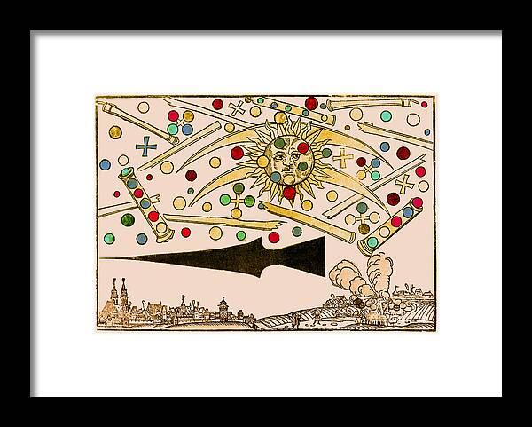 Science Framed Print featuring the photograph Nuremberg Ufo 1561 by Science Source