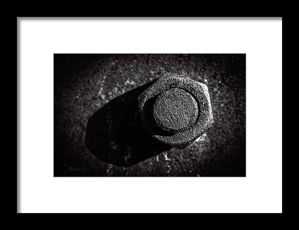 Nut Framed Print featuring the photograph Nut And Bolt by Bob Orsillo