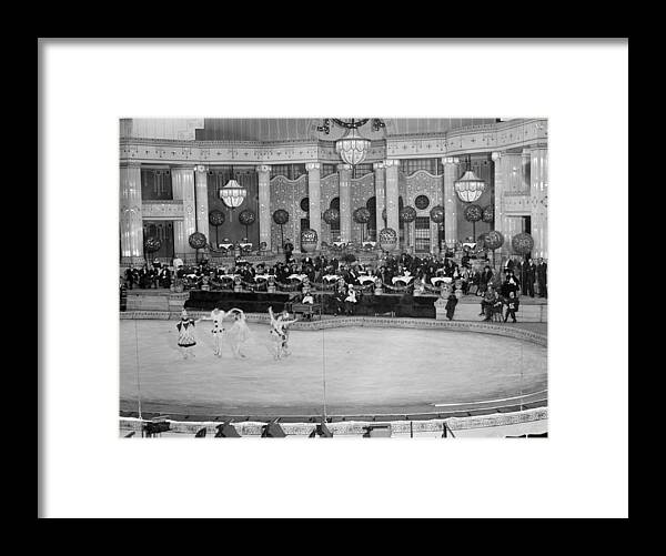 Entertainment Framed Print featuring the photograph Nyc, Hippodrome Theatre, 1915-20 by Science Source