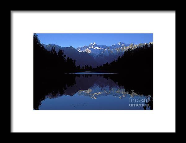 Alps Framed Print featuring the photograph New Zealand Alps by Steven Ralser