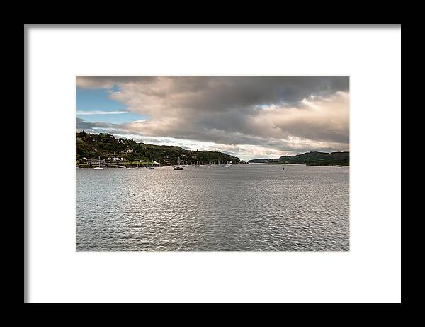 Europe Framed Print featuring the photograph Oban's lagoon by Sergey Simanovsky