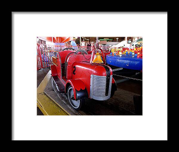 Ocean City Framed Print featuring the photograph Ocean City - Engine Number Two by Richard Reeve