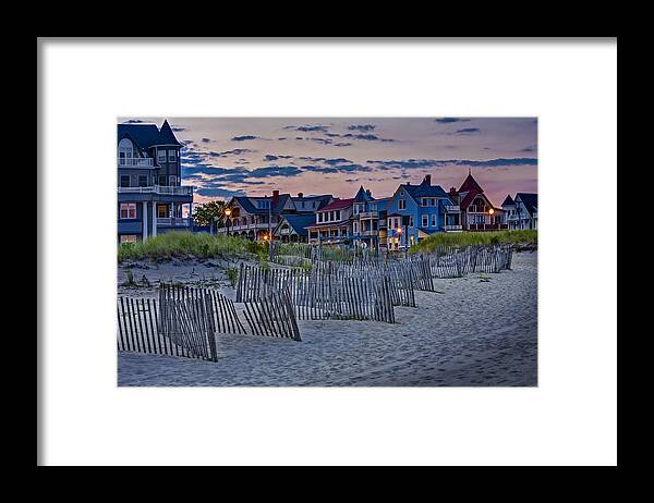 Asbury Park Framed Print featuring the photograph Ocean Grove Asbury Park NJ by Susan Candelario