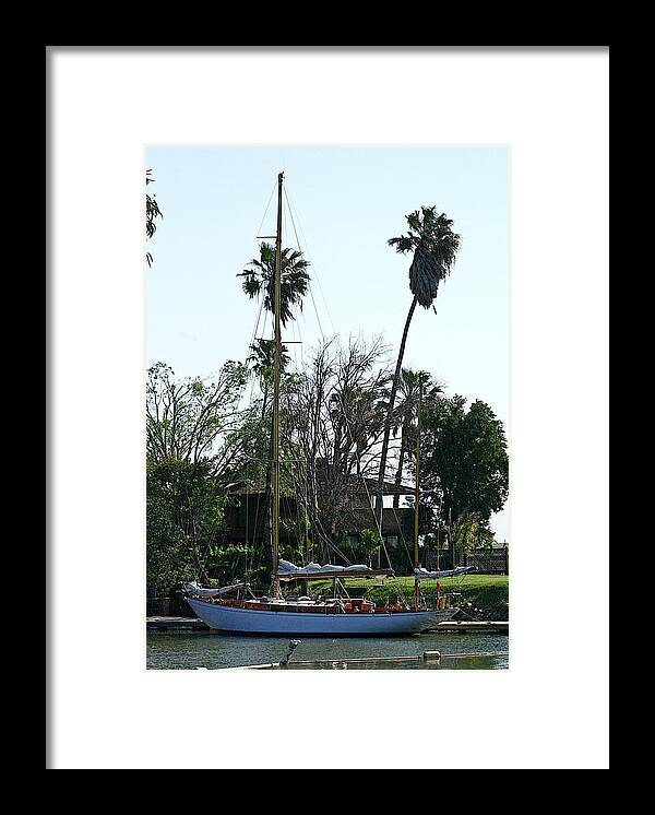 Perrys Boat Harbor Framed Print featuring the photograph Ocean Quest by Joseph Coulombe