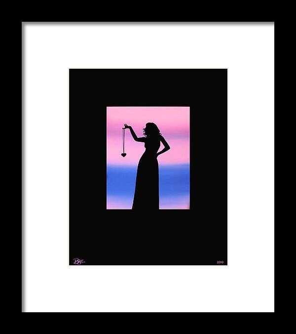 Girl Framed Print featuring the painting Offering by Lance Bifoss