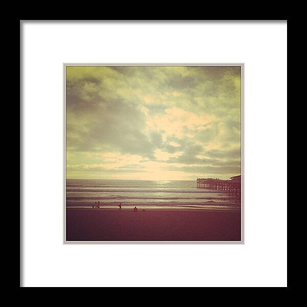 Beach Framed Print featuring the photograph Oh How I've Missed This Place! #sd by Cortney Herron