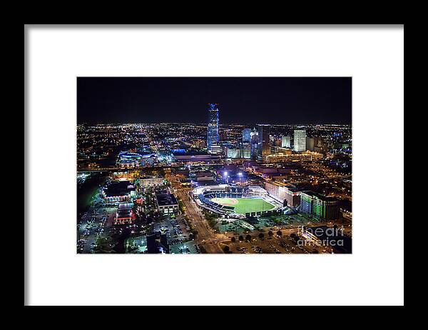 Oklahoma City Framed Print featuring the photograph Oks00511 by Cooper Ross
