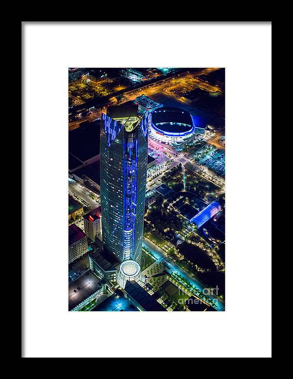 Oklahoma City Framed Print featuring the photograph Oks0057 by Cooper Ross