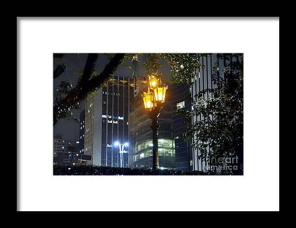 Edifcio Framed Print featuring the photograph Old and New Lamp Posts - Paulista Avenue by Carlos Alkmin