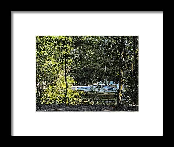 Boat Framed Print featuring the photograph Old Boat by Ralph Jones