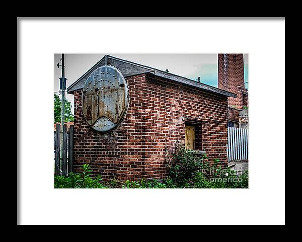 Brick Framed Print featuring the photograph Old Brick Building by Grace Grogan