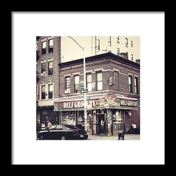 Ig_captures_city Framed Print featuring the photograph Old Broadway by Natasha Marco