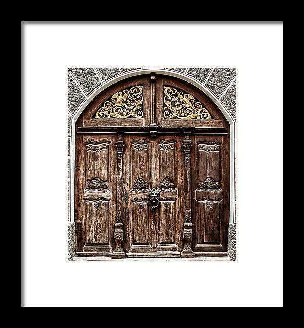  Framed Print featuring the photograph Old Door I by Patrick Boening