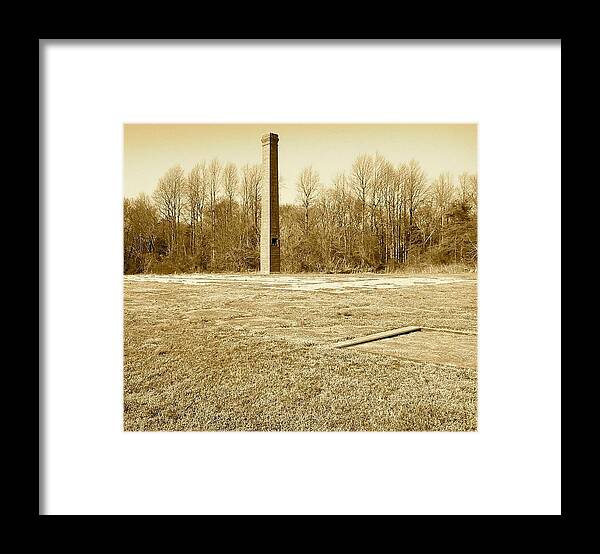 Smoke Framed Print featuring the photograph Old Faithful Smoke Stack by Chris W Photography AKA Christian Wilson