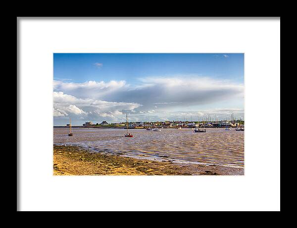 United Kingdom Framed Print featuring the photograph Old Felixstowe by Leah Palmer