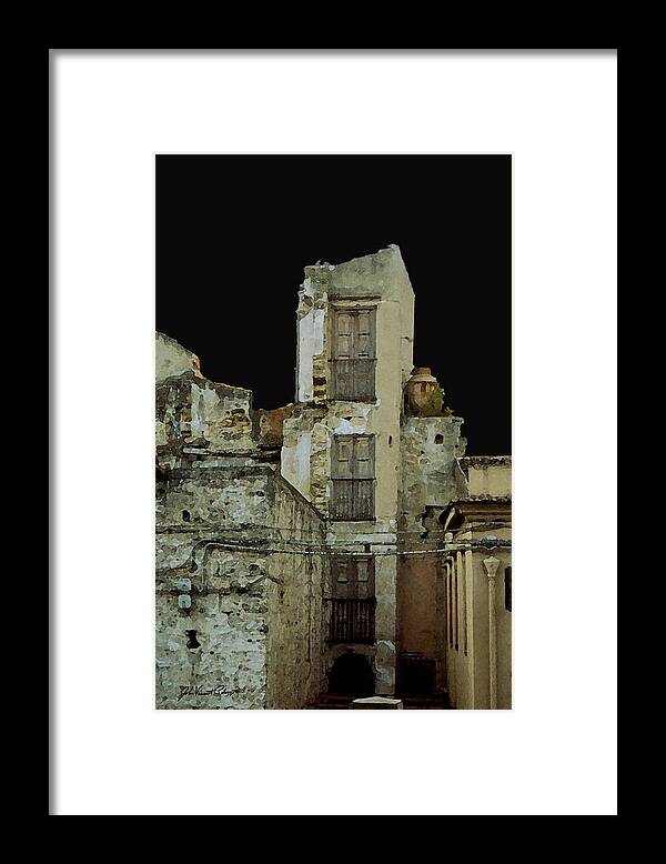 Old Palermo Framed Print featuring the digital art Old Palermo by John Vincent Palozzi