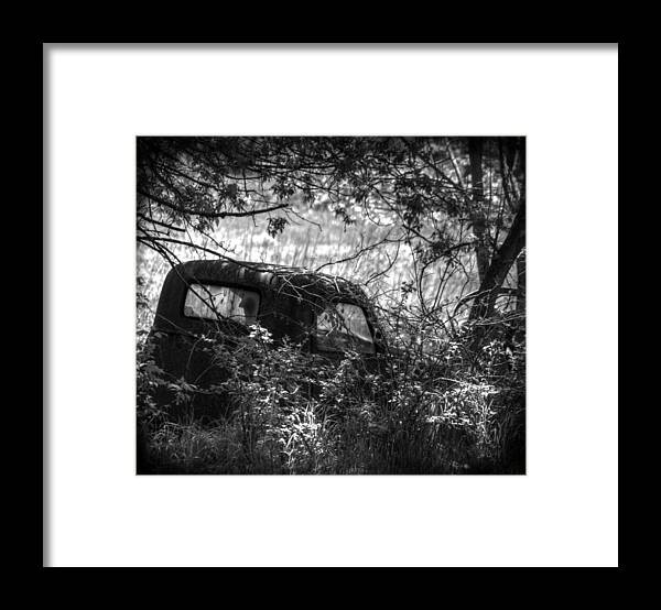 Truck Framed Print featuring the photograph Old Times Good Times by Thomas Young