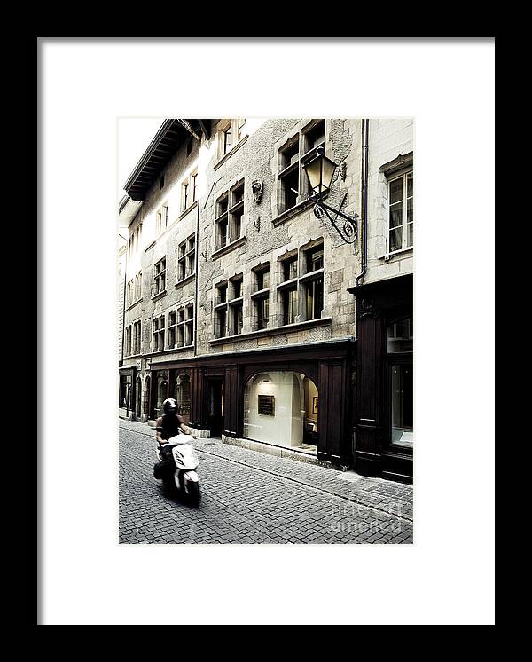 Geneva Framed Print featuring the photograph Old Town by RicharD Murphy