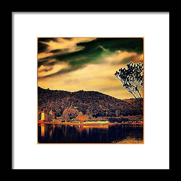 Sky Framed Print featuring the photograph Ominous by Hans Fotoboek