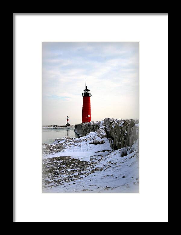 Winter Framed Print featuring the photograph On A Cold Winter's Morning by Kay Novy