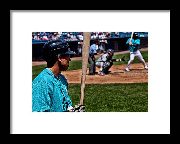 On Deck Framed Print featuring the photograph On Deck by Karol Livote