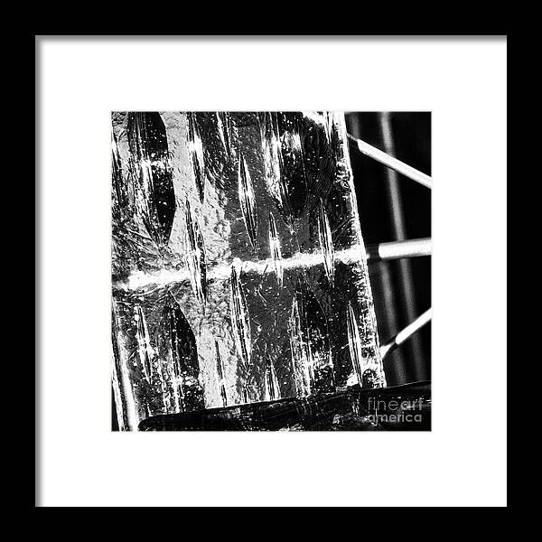 Ice Framed Print featuring the photograph On Ice by Eileen Gayle