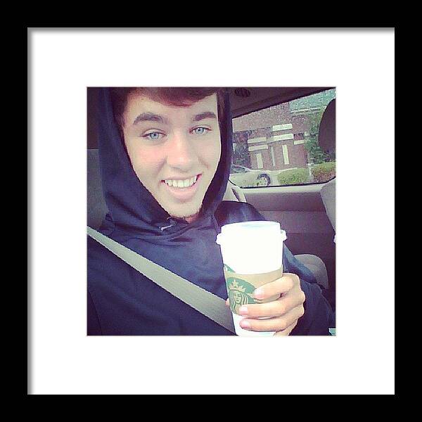  Framed Print featuring the photograph On The Way To Novi With My Starbucks by Joel .