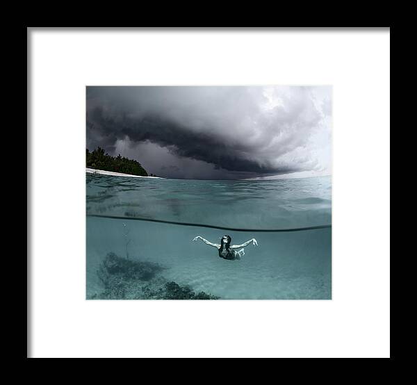 Storm Framed Print featuring the photograph On The Wings Of The Storm by Andrey Narchuk