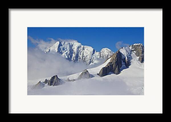 On Top Of The World Framed Print by Venetia Featherstone-Witty