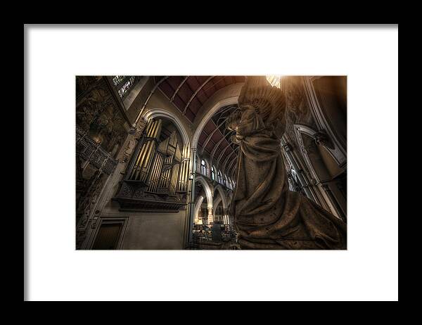 Pipe Framed Print featuring the photograph On your Knees by Jason Green