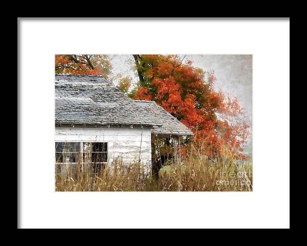 Old House Framed Print featuring the photograph Once I Laughed by Betty LaRue