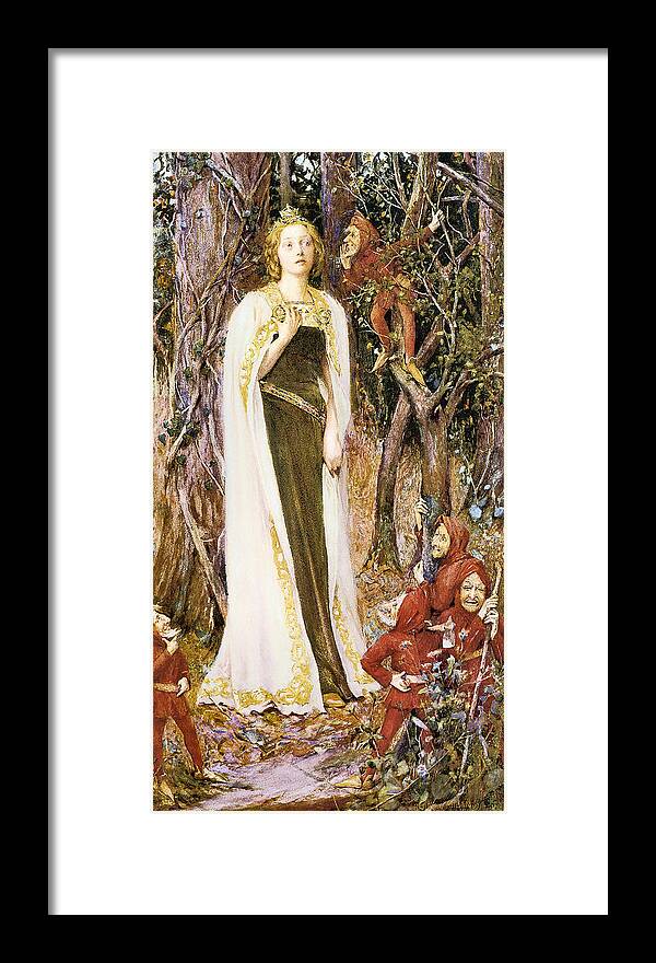 Henery Meynel Rheam Framed Print featuring the digital art Once Upon A Time by Henery Meynel Rheam