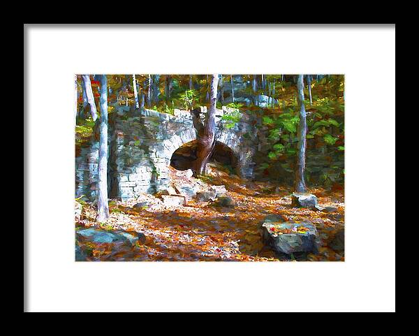 Arch Framed Print featuring the photograph One Always Has To Be Different by Paul W Faust - Impressions of Light