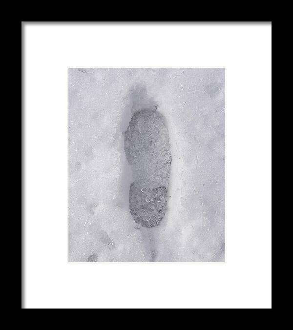 One Framed Print featuring the photograph One Foot Deep by Richard Reeve