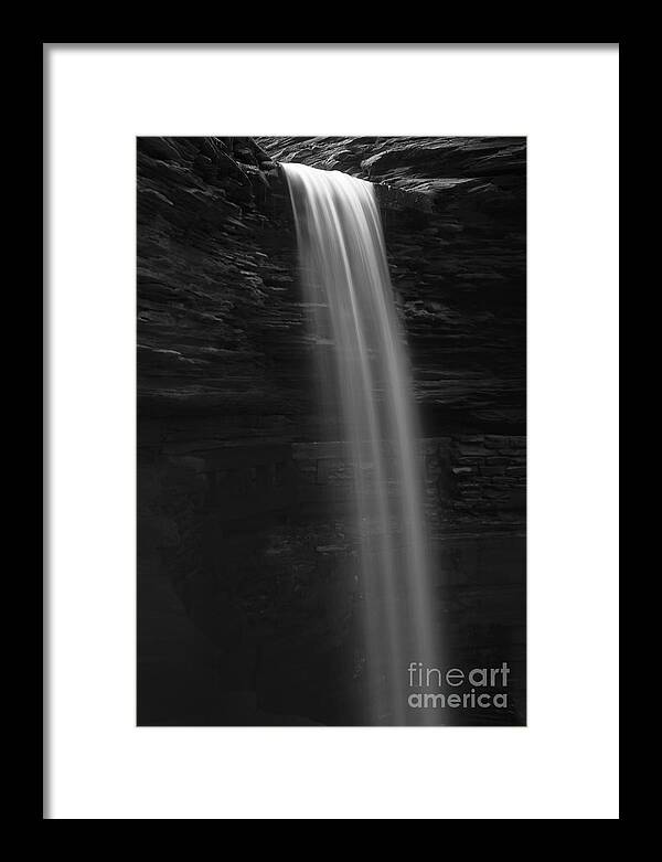 Waterfall Framed Print featuring the photograph One by Marco Crupi