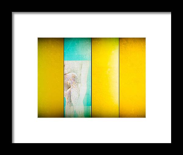 Abstract Framed Print featuring the photograph One Of Four by Bob Orsillo