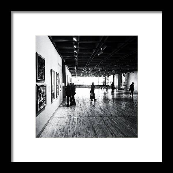  Framed Print featuring the photograph One Of The Australian Art Museums by Kyle Marsh