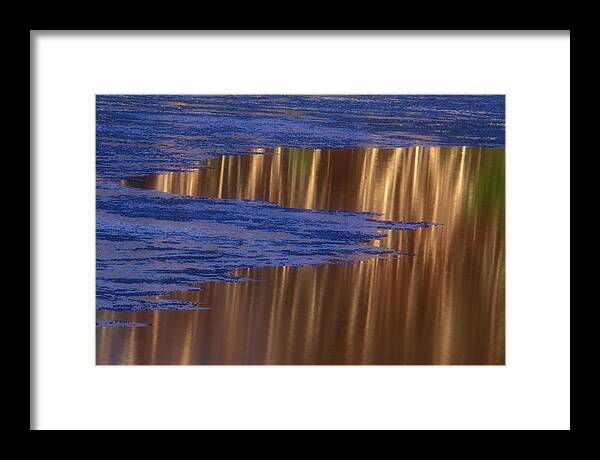 Abstract Patterns Framed Print featuring the photograph Ontario Spring Landscape by Don Johnston
