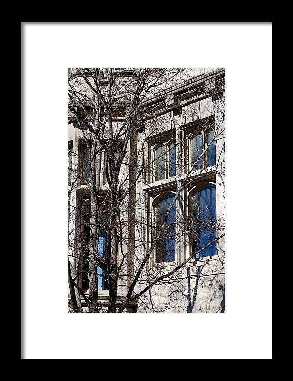 Stone Building Framed Print featuring the photograph Opaque by Joseph Yarbrough