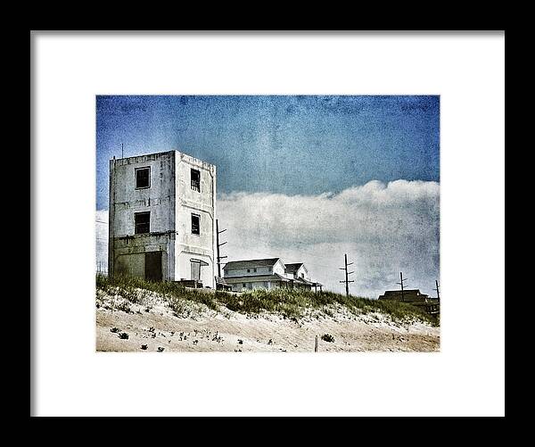 Topsail Framed Print featuring the photograph Operation Bumblebee Tower by John Pagliuca