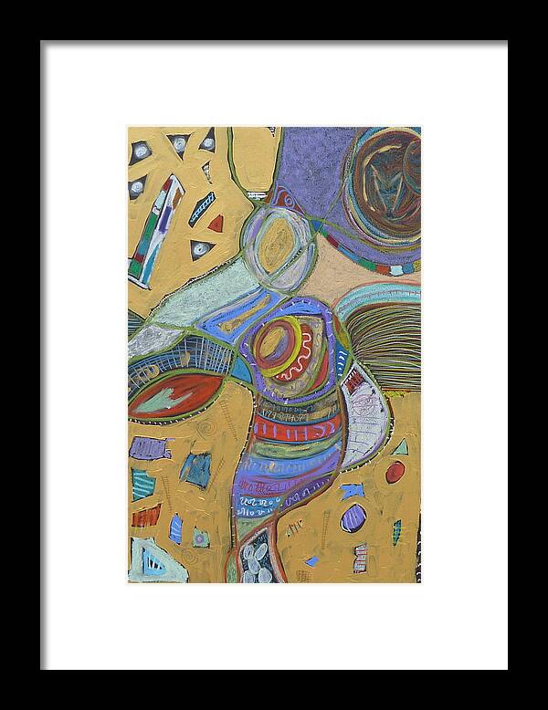 Orbit Framed Print featuring the mixed media Orbit of Light 21 by Clarity Artists