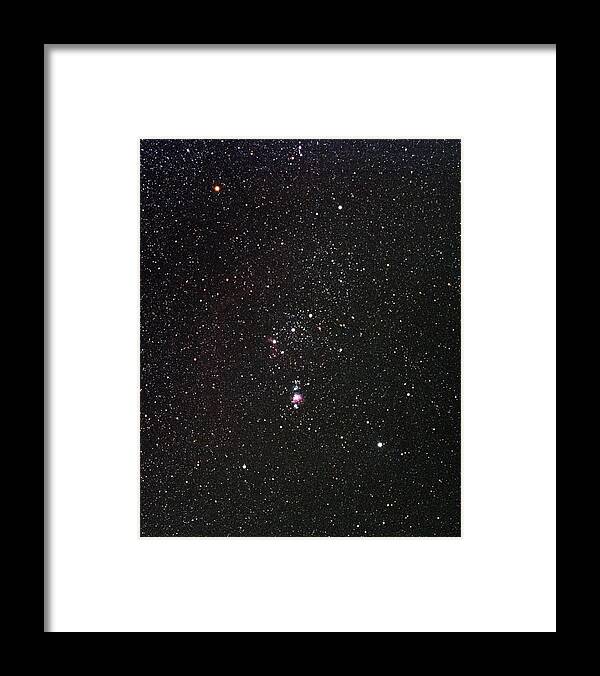 Sky Framed Print featuring the photograph Orion by Alan Ley