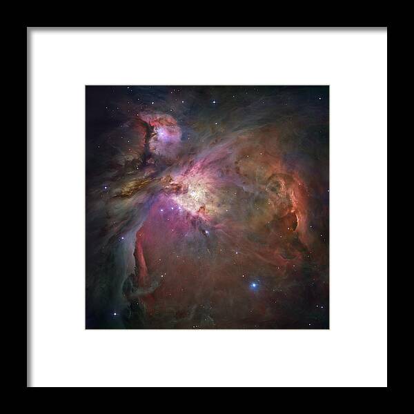 Nebula Framed Print featuring the photograph Orion Nebula by Sebastian Musial