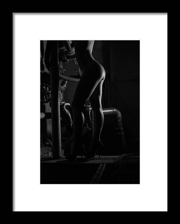 Blue Muse Fine Art Framed Print featuring the photograph Out Of The Shadows 5 by Blue Muse Fine Art