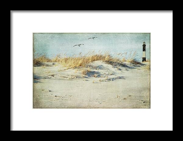 Dunes Framed Print featuring the photograph Over The Dune by Cathy Kovarik