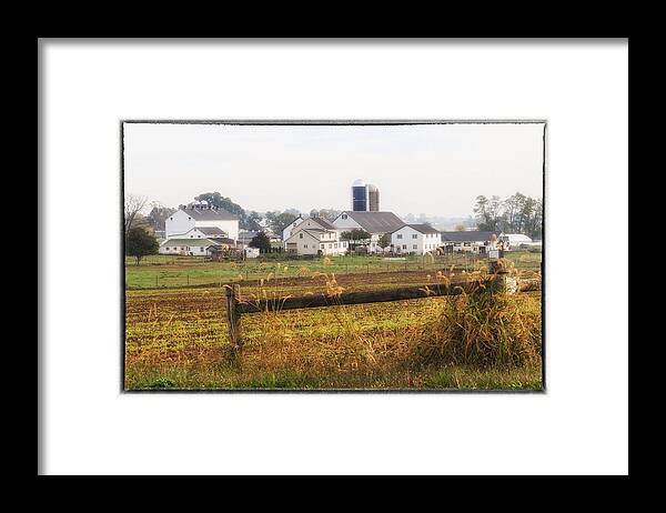  Framed Print featuring the photograph Over The Fence by Melinda Dreyer